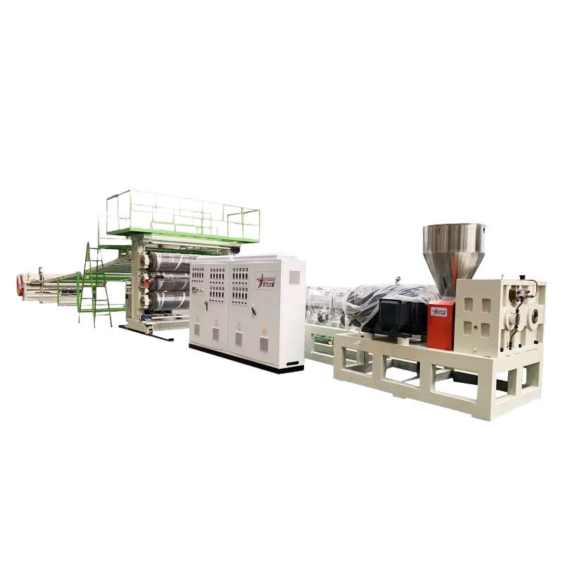 プラスチックシート押出機